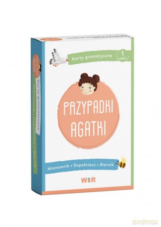 Przypadki Agatki. Karty gramatyczne. Część 1 - Elżbieta Ławczys, Agnieszka Fabisiak-Majcher [KSIĄŻKA]