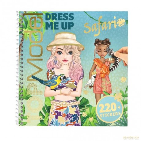 Zestaw Dress Me Up Top Model Safari 13831A [KSIĄŻKA]