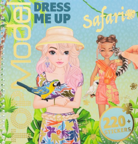 Zestaw Dress Me Up Top Model Safari 13831A [KSIĄŻKA]