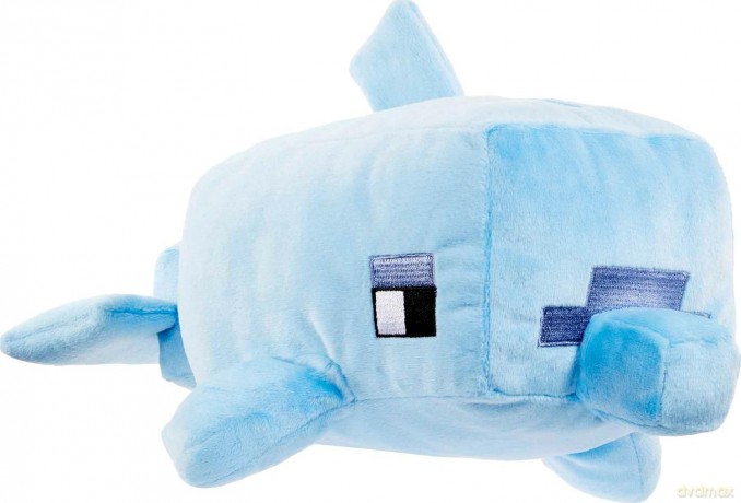 Mattel Minecraft: Dolphin Dauphin - Maskotka 20cm (HJD25)