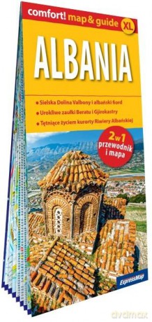Comfort! map&guide XL Albania - Izabela Nowek