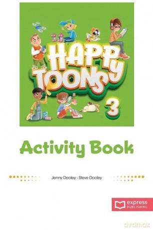 Happy Toons 3 ed. międzynar. AB + DigiBook (kod) [KSIĄŻKA]