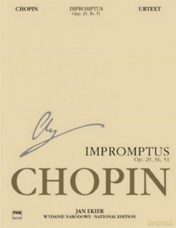 Impromptus na fortepian PWM - Fryderyk Chopin [KSIĄŻKA]