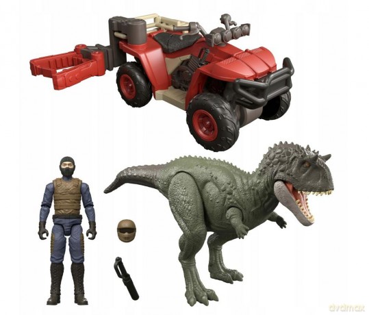 Jurassic World Dinozaur i pojazd terenowy