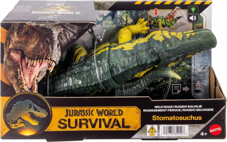 Jurassic World Stomatosuchus Ryczący dinozaur [FIGURKA]