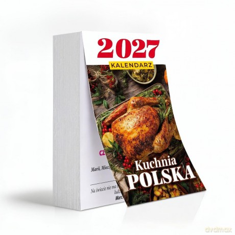 Kalendarz 2027 B7 Zdzierak Kuchnia Polska [KALENDARZ]