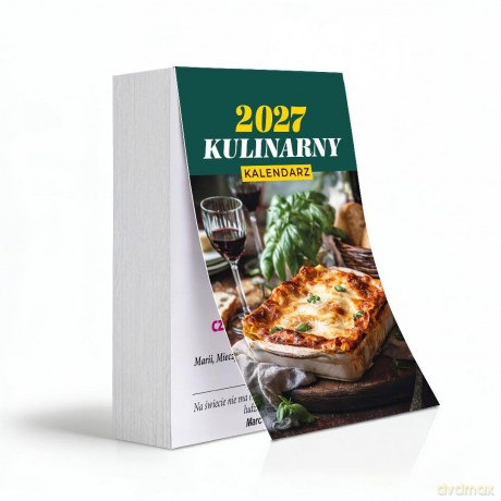 Kalendarz 2027 B7 Zdzierak Kulinarny [KALENDARZ]