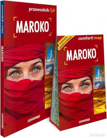 Maroko 2w1 light: przewodnik + mapa - Grażyna Hanaf [KSIĄŻKA]