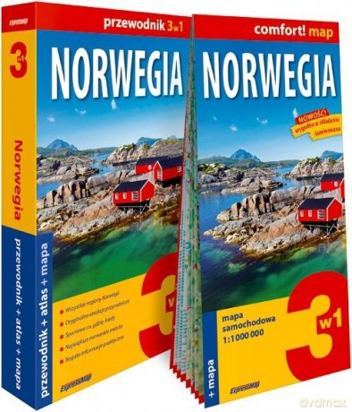 Norwegia - Zestaw Przewodnikowy 3w1 2026 - Tomasz Duda [KSIĄŻKA]