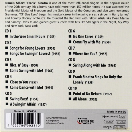 Frank Sinatra: 16 Original Albums - The Best LPs 1954-1962 [BOX] [10CD]