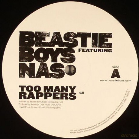 Beastie Boys: Too Many Rapers Feat. Nas [WINYL]
