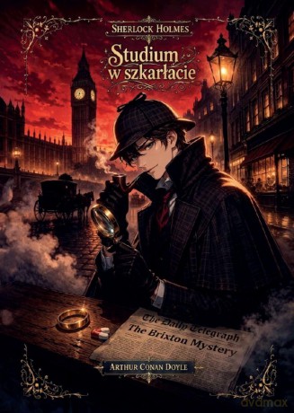 Studium w szkarłacie. Sherlock Holmes - Arthur Conan Doyle [KSIĄŻKA]