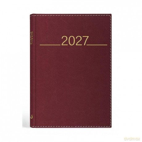 Terminarz 2027 A5 Madrid bordowy [KALENDARZ]