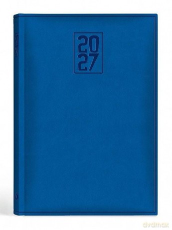 Terminarz 2027 A5 print niebieski [KALENDARZ]