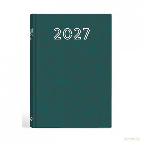 Terminarz 2027 A5 standard zielony [KALENDARZ]