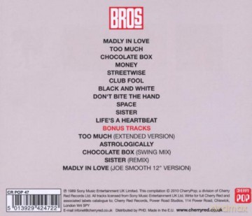 Bros: The Time [CD]