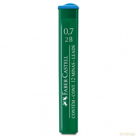 Wkład grafitowy 2B 0,7mm (12szt)
