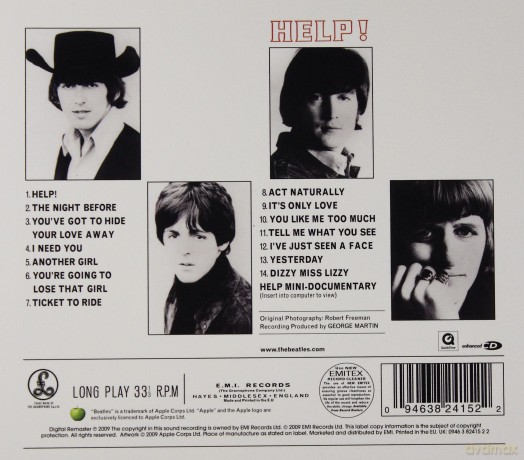 The Beatles: Help! (Remastered) (ecopack) [CD]