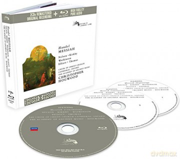 Christopher Hogwood: Handel Messiah [2CD]+[Blu-Ray]
