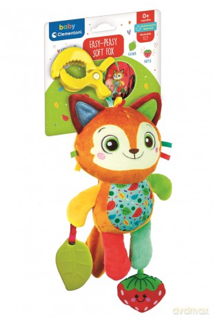 AS Baby Clementoni: Easy Peasy - Soft Fox (1000-17623)