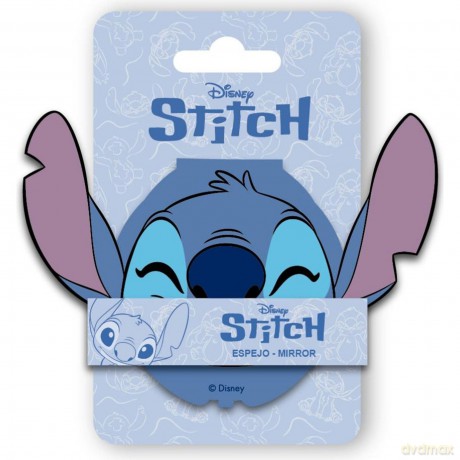 STITCH LUSTERKO SKŁADANE KOMPAKTOWE DO SZKOŁY TOREBKI USZY STICH DISNEY