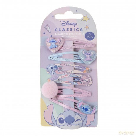 Cerda Beauty Disney: Stitch - Hair Accessories (6pcs) (2500003682)