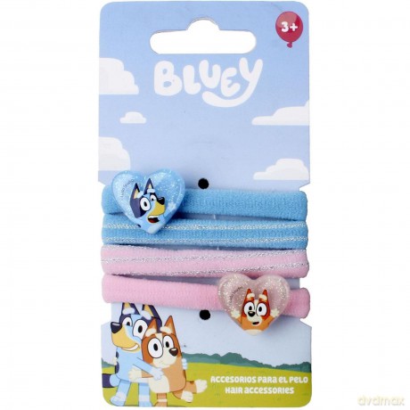 Cerda Beauty: Bluey - Hair Tie (4pcs) (2500003439)