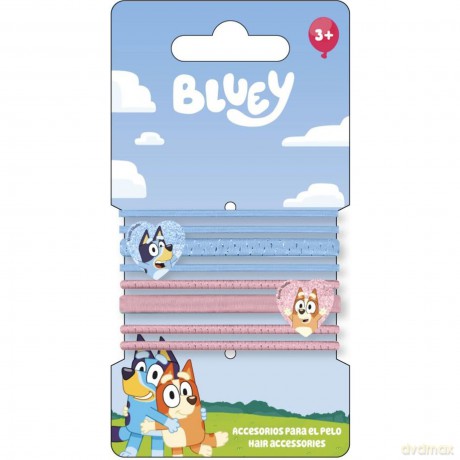 Cerda Beauty: Bluey - Hair Tie (8pcs) (2500003440)