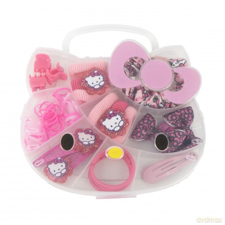 Cerda Beauty: Hello Kitty - Zestaw akcesoriów do włosów1 (40 el) (2500003770)