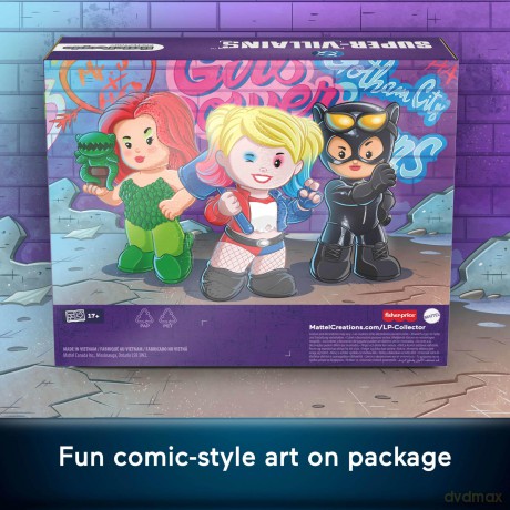 Fisher-Price: Little People - DC Super Villains 3 Figures (JKR80)