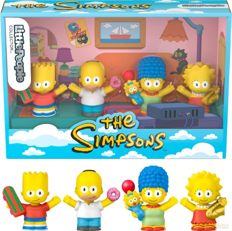 Fisher-Price: Little People - The Simpsons 4 Figures (HXM72)