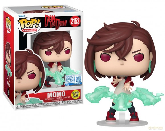 Funko Pop! Animation: Dan Da Dan - Momo (Glows in The Dark) (Special Edition) #2153