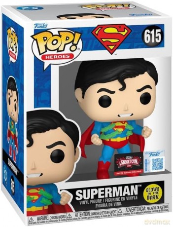 Funko Pop! Heroes: DC Comics - Superman (Metropolis Suit) (Special Edition) #615