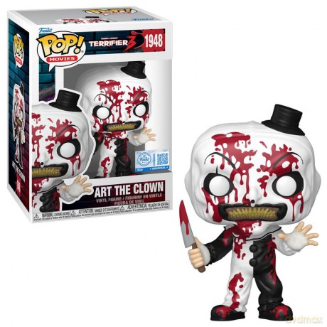 Funko Pop! Movies: Terrifier 3 - Art the Clown (Bloody)* (Special Edition) #1948