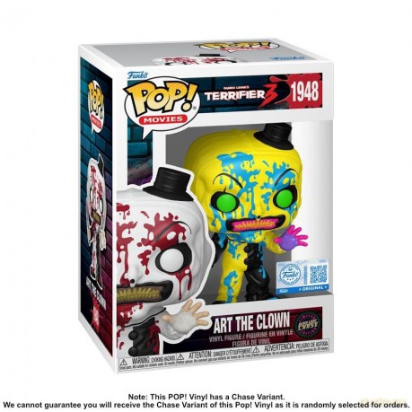 Funko Pop! Movies: Terrifier 3 - Art the Clown (Bloody)* (Special Edition) #1948