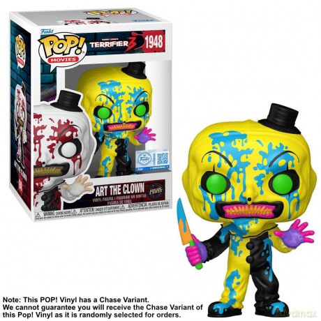 Funko Pop! Movies: Terrifier 3 - Art the Clown (Bloody)* (Special Edition) #1948