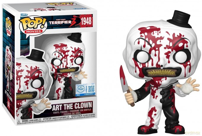 Funko Pop! Movies: Terrifier 3 - Art the Clown (Bloody)* (Special Edition) #1948