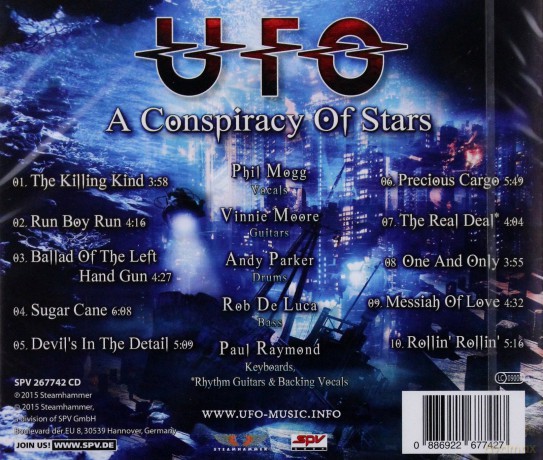 Ufo: A Conspiracy Of Stars [CD]