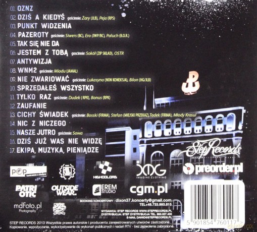 Dixon 37: Od Zawsze Na Zawsze [CD]