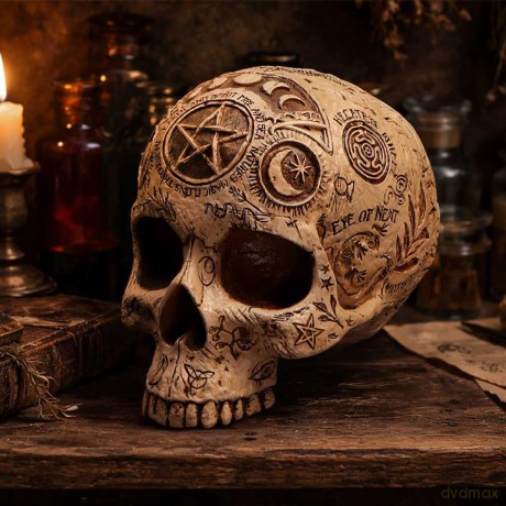 Nemesis Now: Premium Quality - Apothecary Skull (B7537B26)