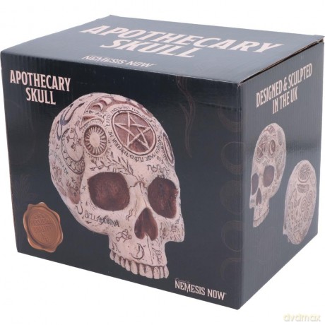 Nemesis Now: Premium Quality - Apothecary Skull (B7537B26)