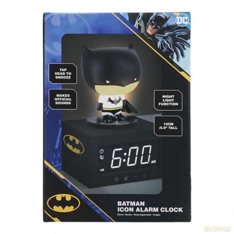 Paladone Icons DC: Batman - Alarm Clock (PP14079BM)