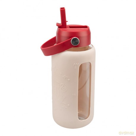 Paladone: Harry Potter - Glass Water Bottle with Sleeve (PP16080HP)
