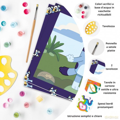 Ravensburger: Creart Jr - Bluey (23961)