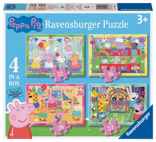 Ravensburger: Peppa Pig - Puzzle (4in1) (12004016)