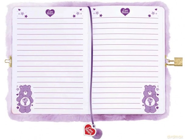 Totum: Care Bears - Puszysty notatnik (Purple Color) (TT310001)