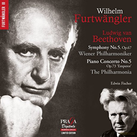 Edwin Fischer: Beethoven: Piano Concerto No.5 Op. 73 \'Emperor\'; Symphony No.5 [CD]