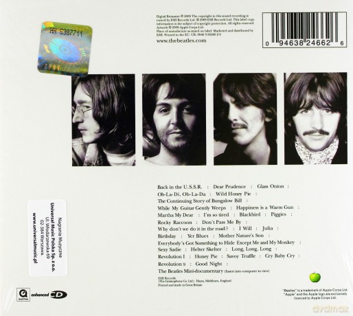 The Beatles: The Beatles (White Album) (digipack) [2CD]