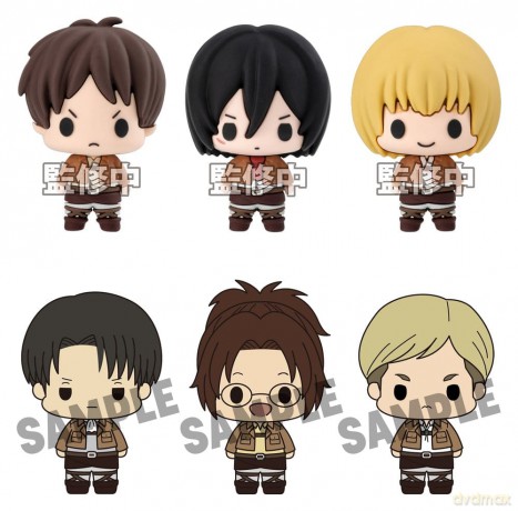 Attack on Titan Chokorin Collection Mini Figures 5 cm Blind Box