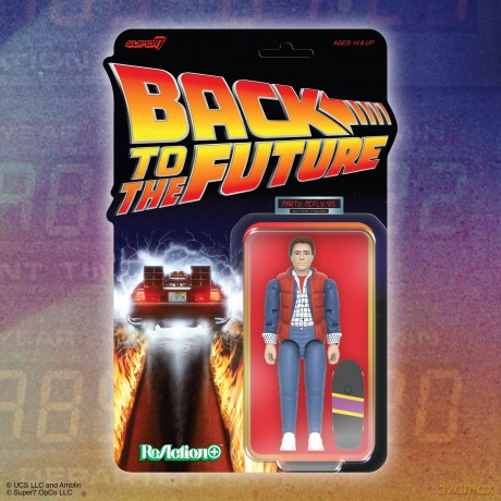 Back To The Future ReAction+ Action Figure Wave 01 Marty McFly '85